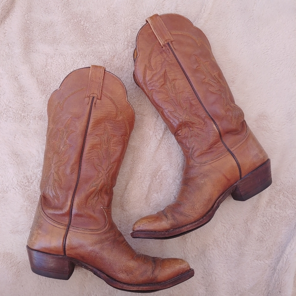 Tony Lama Other - Vintage Tony Lama Black Label cowboy boots